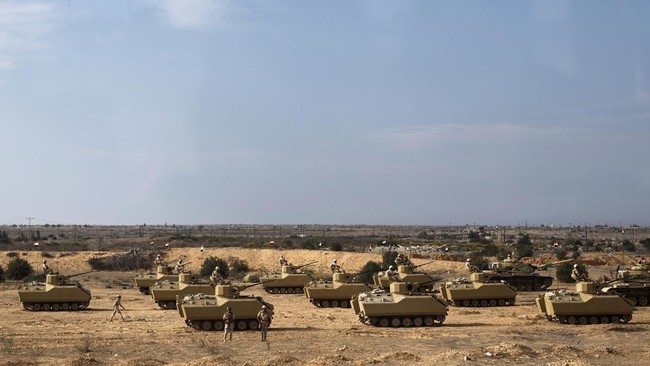 Analisis: Eks Perwira IDF Klaim Mesir Mulai Bersiasat untuk Serang Israel
