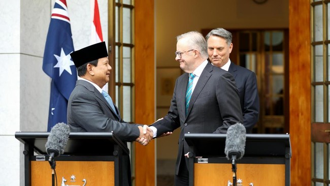 Prabowo ke Canberra, Teken Kerja Sama Pertahanan Baru RI-Australia