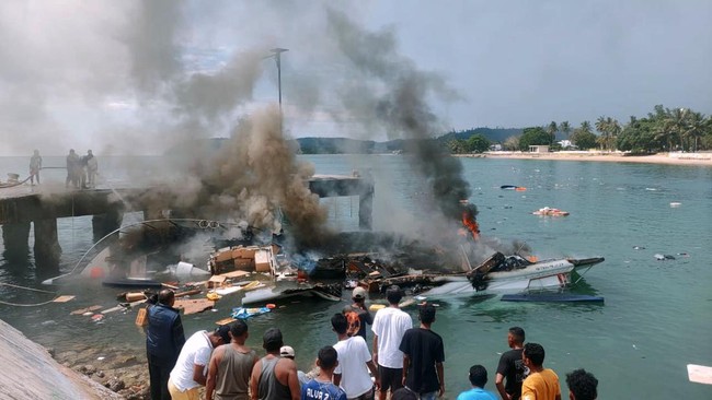 Ledakan Speedboat yang Tewaskan Cagub Malut Benny Laos