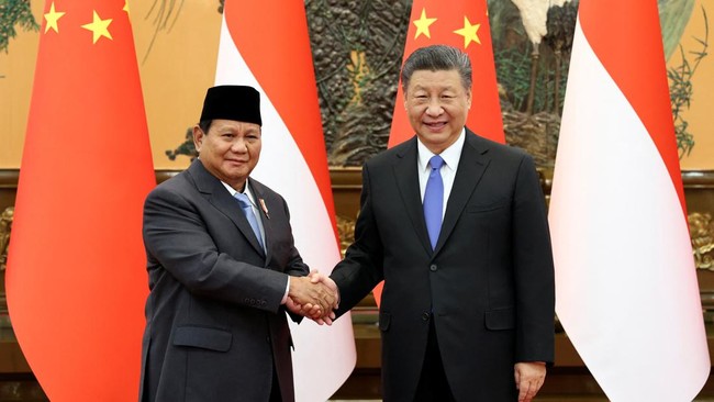 Tiba di China, Prabowo Akan Bertemu Xi Jinping Malam Ini